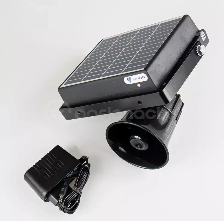 Skuteczny solarny dźwiękowy odstraszacz ptaków, gołębi, szpaków, wróbli