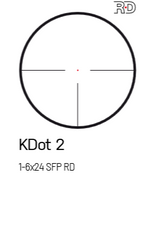 Luneta MeoPro R6 1-6x24 SFP RD - K-Dot2