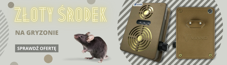 Skuteczny odstraszacz myszy, szczurów, kun, gryzoni 220V