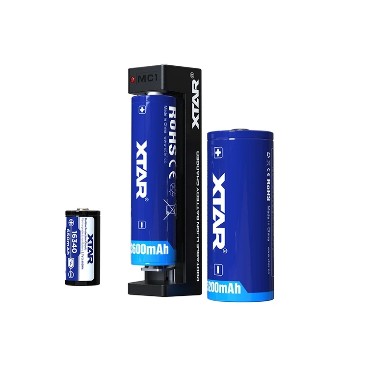 Ładowarka do akumulatorów cylindrycznych Li-ion Xtar MC1 USB-C