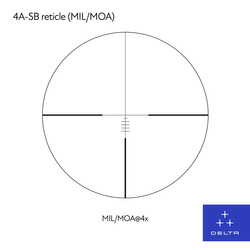 Delta Titanium HD 4-24x50 4A SB MIL