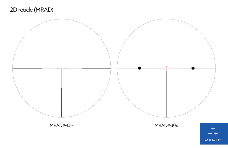 Luneta Celownicza Delta Javelin 4.5-30x56 2D