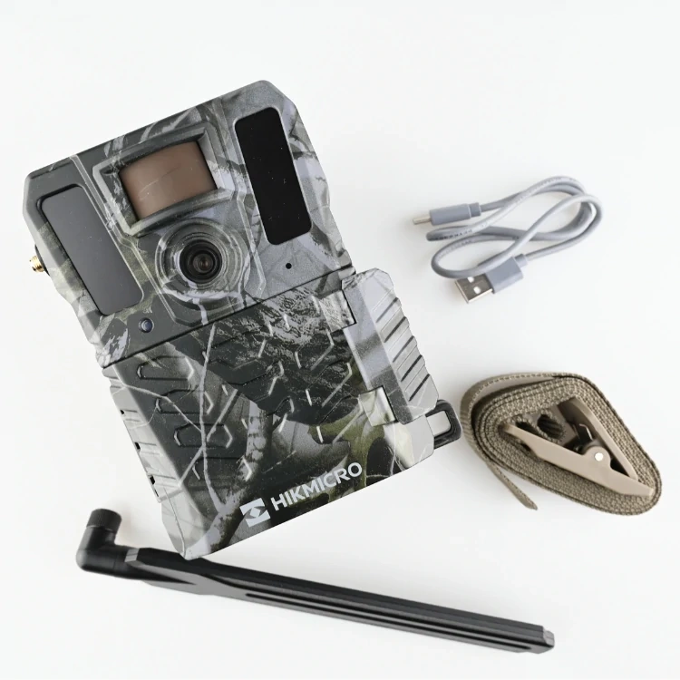 ZESTAW! Fotopułapka kamera leśna Hikmicro M15 4G LTE 10Mpx GSM ZASILANIE