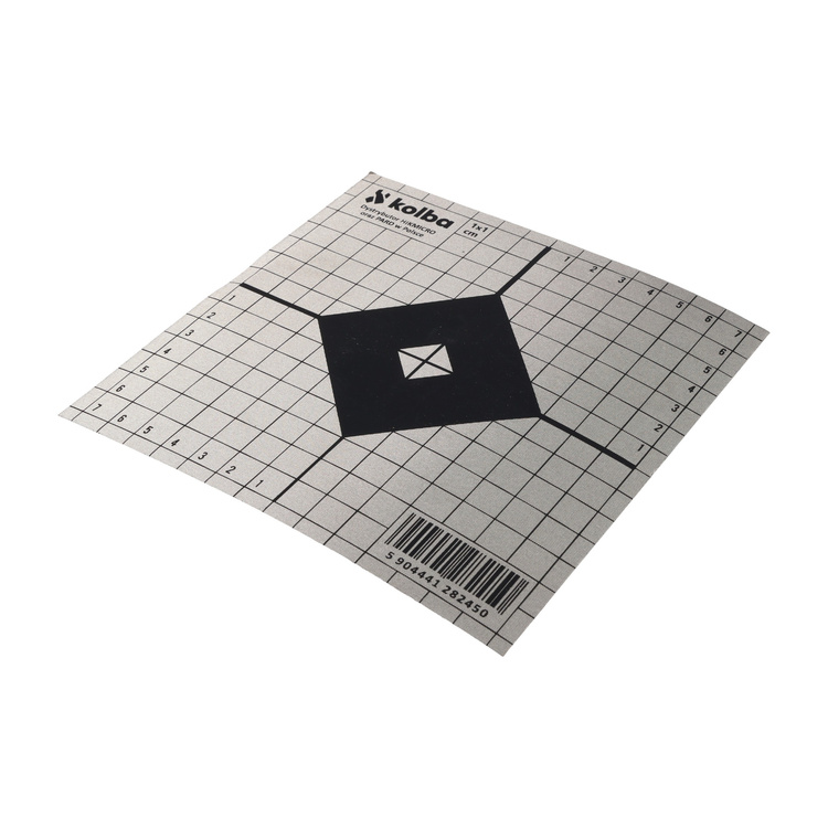 Naklejka odblaskowa do przystrzeliwania termowizji 15x15 cm