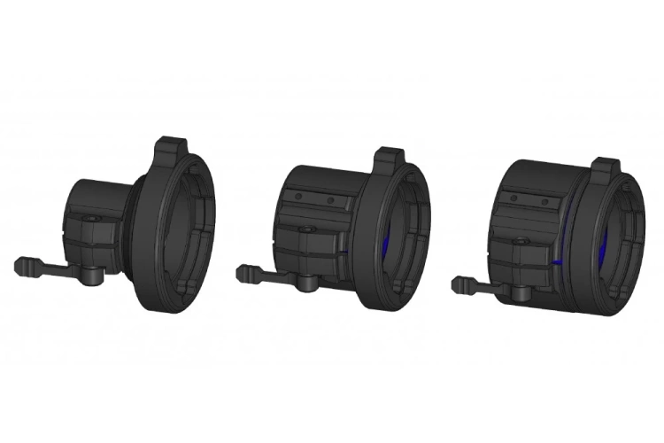 Adapter modułowy Rusan Clamp 59 mm do nasadek noktowizyjnych termowizyjnych Mar-59
