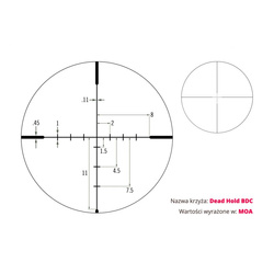 Luneta celownicza Vortex Crossfire II 4-16x50 30 mm AO BDC