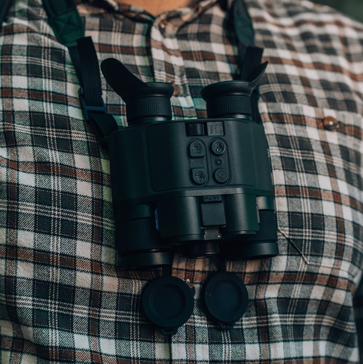 Lornetka PARD Osprey 4K 25/50 LRF multispektralna z dalmierzem + Iluminator IR3 850nm – na polowanie i obserwację nocną