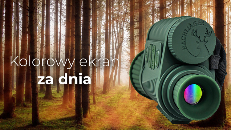 Zestaw Noktowizor Monokular NachtJaeger NH-3 + Akcesoria