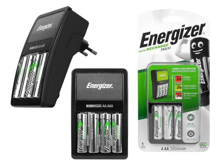 Ładowarka do akumulatorków NiMH o rozmiarze AA lub AAA