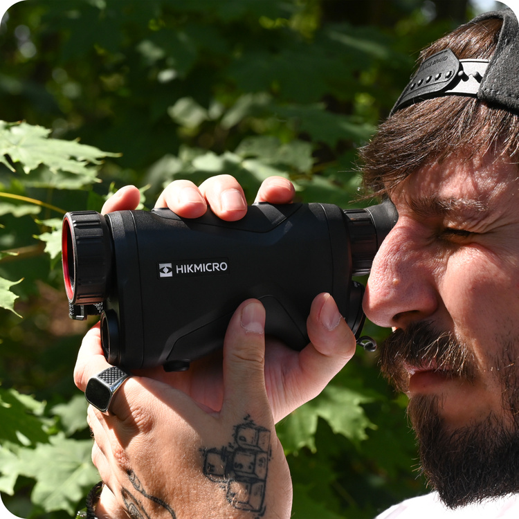 Termowizor Obserwacyjny Condor CH35L HIKMICRO z dalmierzem do obserwacji zwierząt