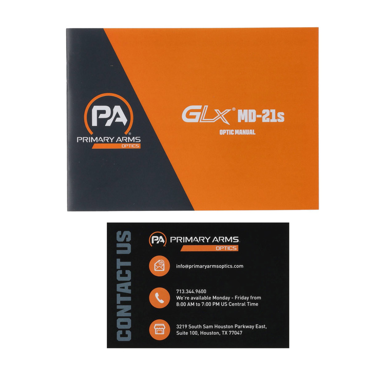 Kolimator Primary Arms GLx MD-21S 21 mm Micro Dot AutoLive 2 MOA Red Dot