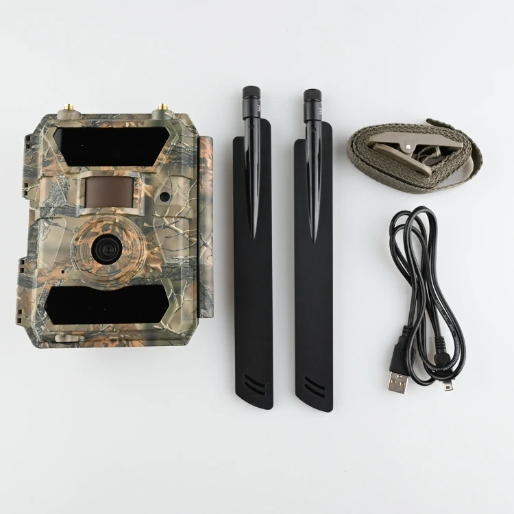 SiFar SF4.0CG Pro 100° GPS — fotopułapka 4G LTE 24 Mpx, moduł GPS, IR 940nm, zasilanie 12×AA