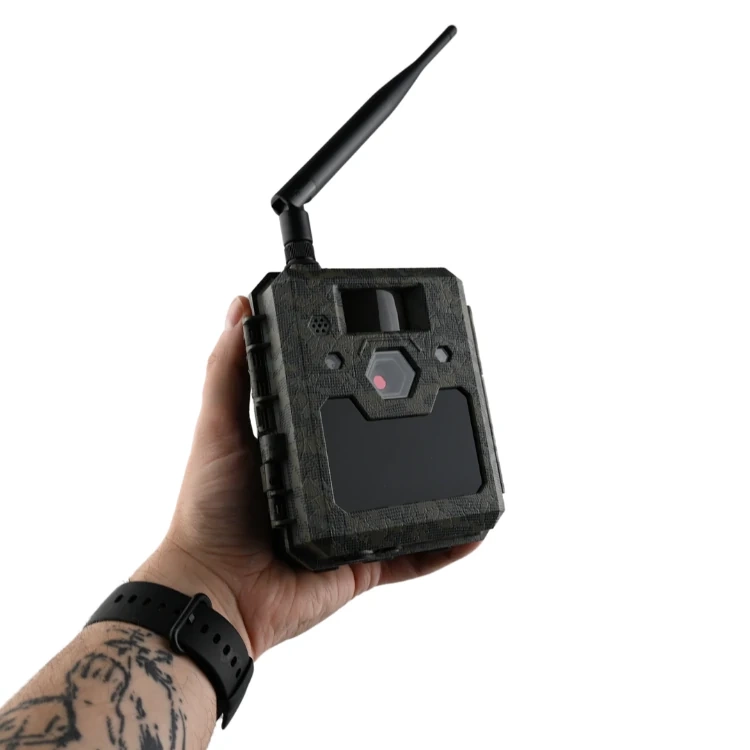 Zestaw Fotopułapka Icucam 5- 4G/LTE GSM12Mpx,52 diody IR, 40m doświetlenia, PL +Karta SD 32Gb +8xAA