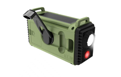 Przenośne Radio Solarne TOPHUNT 1199MAX Solarne Alarmowe Awaryjne Latarka Bateria SOS