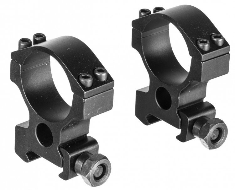 Montaż na szynę Weaver dwuczęściowy 30 mm / 22 mm wysoki