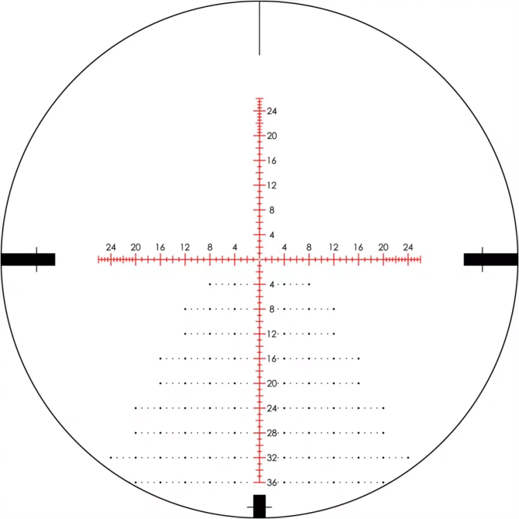 Luneta celownicza Vortex Viper PST II 5-25x50 FFP EBR-7C do strzelania na dystans