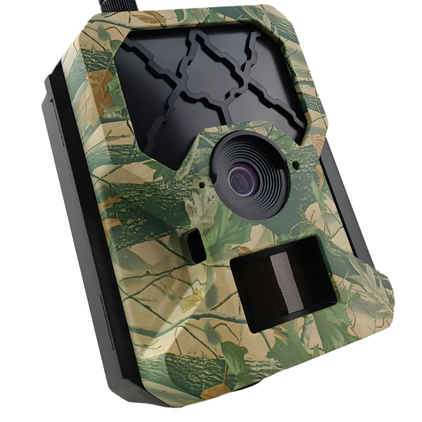 Zestaw KameraFotopułapka Predator Eye i001AES szyfrowanie zdjęć Full-HD 4G LTE GSM 30MPX + 8XAA + SD 32GB + Karta SIM