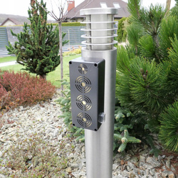 KING BEZPRZEWODOWY ODSTRASZACZ KUN GRYZONI MYSZY