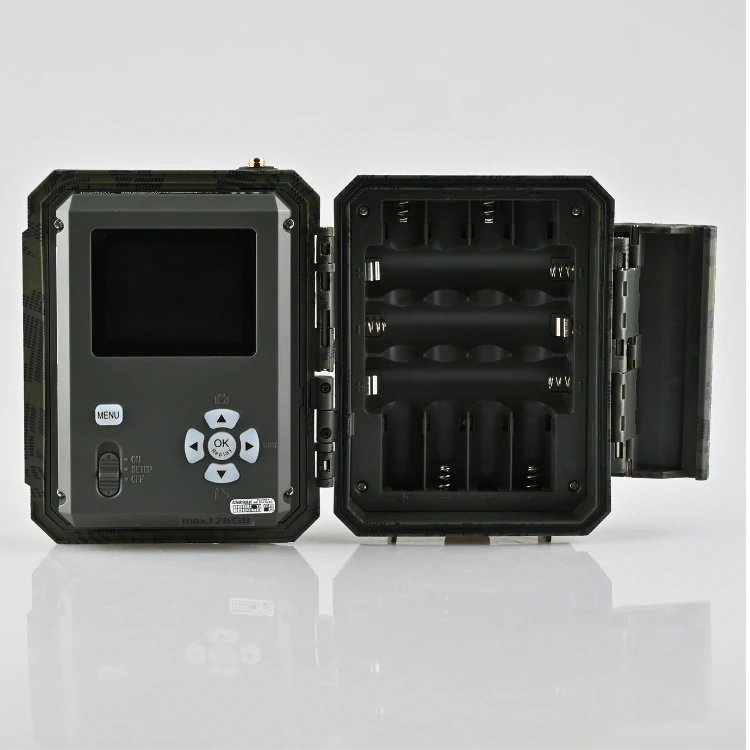 Zestaw Fotopułapka Icucam 5- 4G/LTE GSM12Mpx,52 diody IR, 40m doświetlenia, PL +Karta SD 32Gb +8xAA