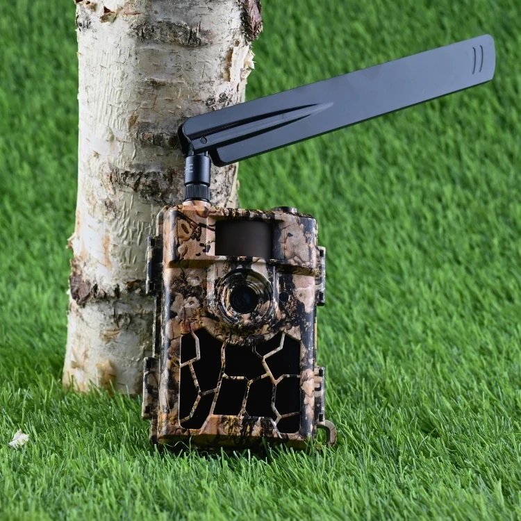 Zestaw Fotopułapka Kamera Leśna SF5.8AES GPS GSM 4G LTE 24Mpx Full-HD + 8xAA + SD 32GB + karta SIM