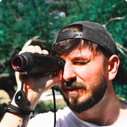 Termowizor obserwacyjny Kamera Hikmicro Lynx Pro LH19 2.0 - ręczny monokular do obserwacji