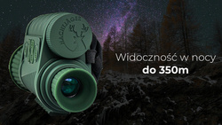 Zestaw Noktowizor Monokular NachtJaeger NH-3 + Akcesoria