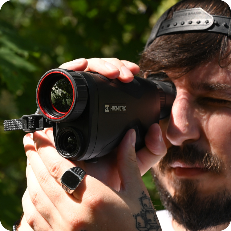 Termowizor Obserwacyjny Condor CH35L HIKMICRO z dalmierzem do obserwacji zwierząt