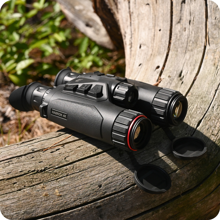 Lornetka termowizyjna termowizor HIKMICRO Habrok 4K HE25LN LRF 940 nm - podręczna lornetka dla myśliwego