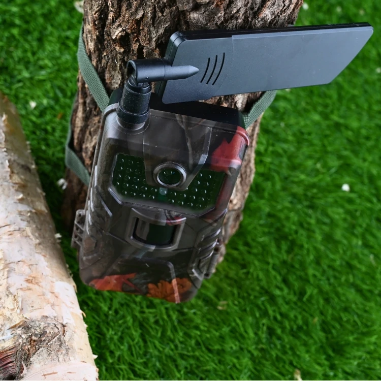 Zestaw Fotopułapka Kamera Leśna HC-900LTE GSM 16MPX +Karta SD 32 GB +8xAA