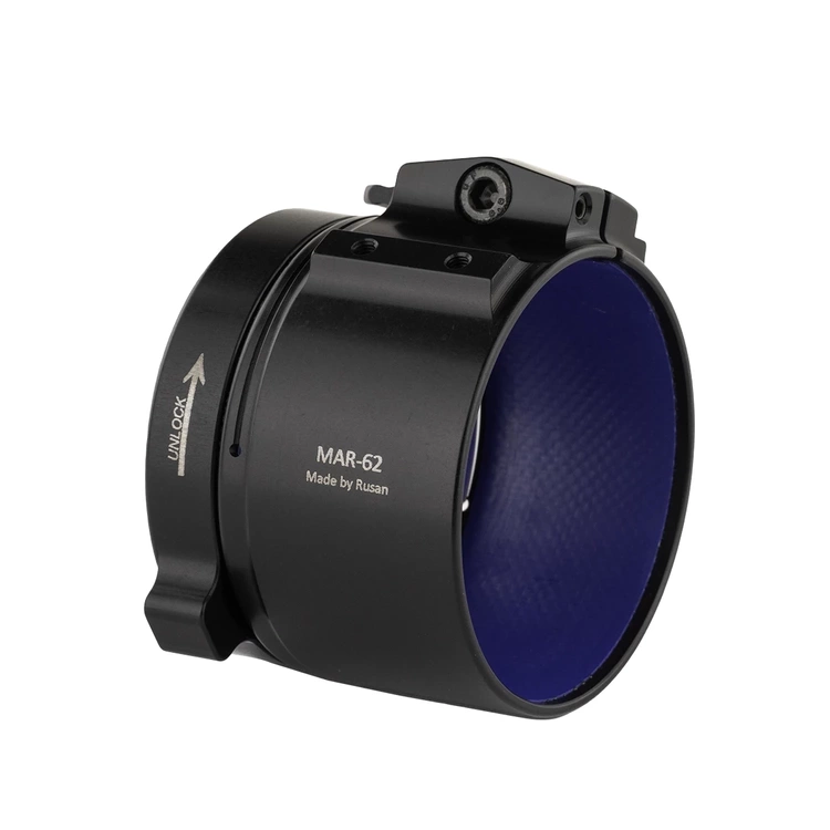 Adapter Rusan 57.5 mm clamp do nasadek noktowizyjnych termowizyjnych Mar-57.5