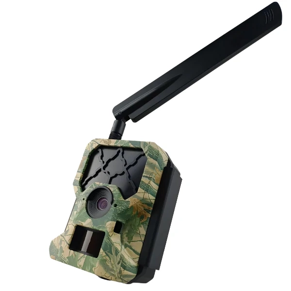 Zestaw KameraFotopułapka Predator Eye i001AES szyfrowanie zdjęć Full-HD 4G LTE GSM 30MPX + 8XAA + SD 32GB + Karta SIM