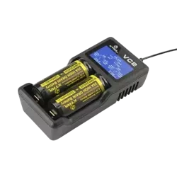 ŁADOWARKA DO AKUMULATORÓW CYLINDRYCZNYCH LI-ION 18650 Xtar VC2