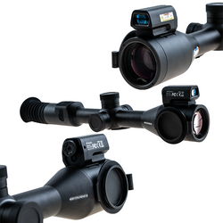 Zestaw Celownik noktowizyjny Pard Night Stalker 4K 2.0 70mm LRF+ moduł iluminator podczerwieni IR-2 850 nm