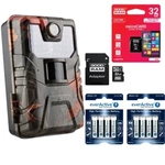 ZESTAW Fotopułapka KAMERA LEŚNA HC-900A 36Mpx 44 IR LED