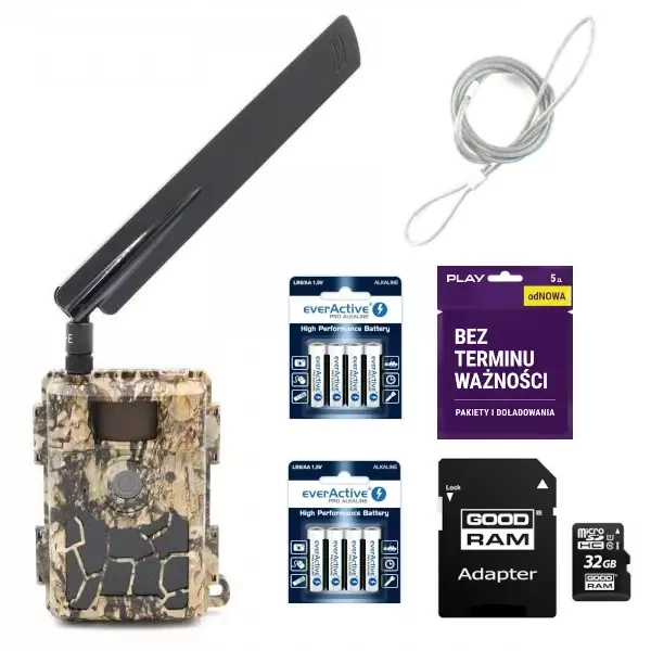 Fotopułapka SF4.8CG PL 24 Mpx 4G LTE Zestaw 